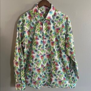 Bertigo Floral  Shirt size XL